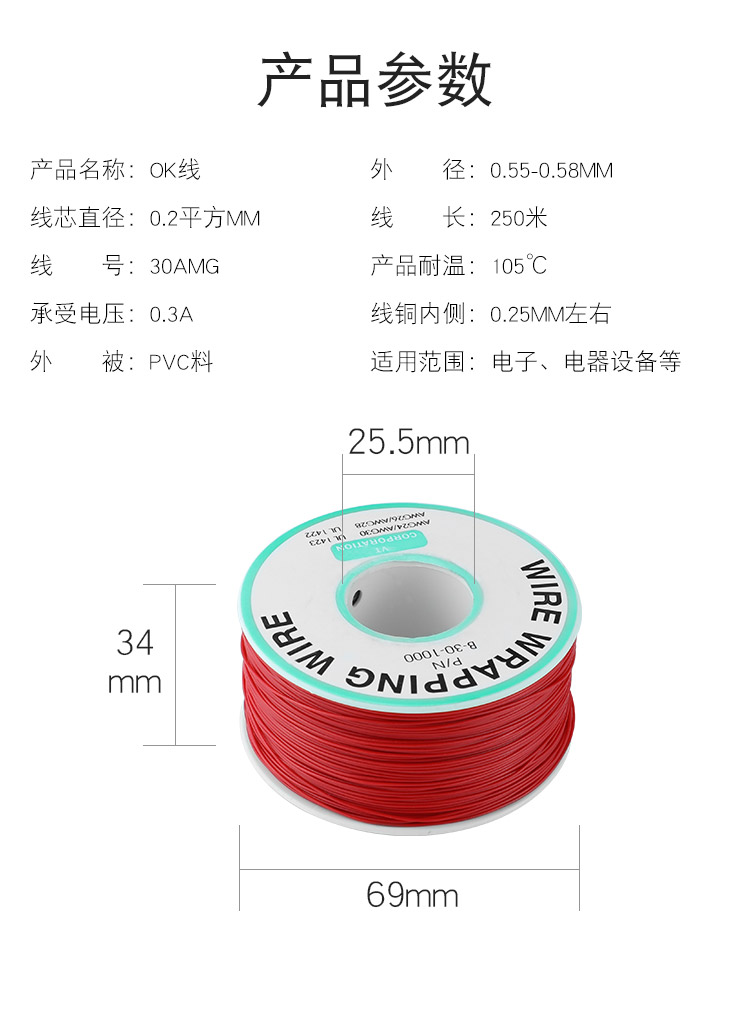OK線，華榮華探針配件廠家